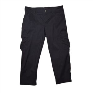 Duluth Capri Dry on the Fly Dark Grey Lightweight Pockets Outdoors Hiking sz 10